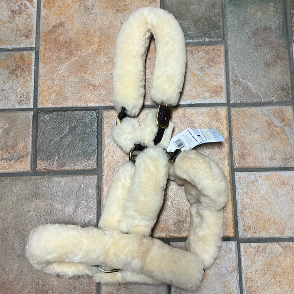 Smartpak Sheepskin Shipping Halter - Picture 1 of 6